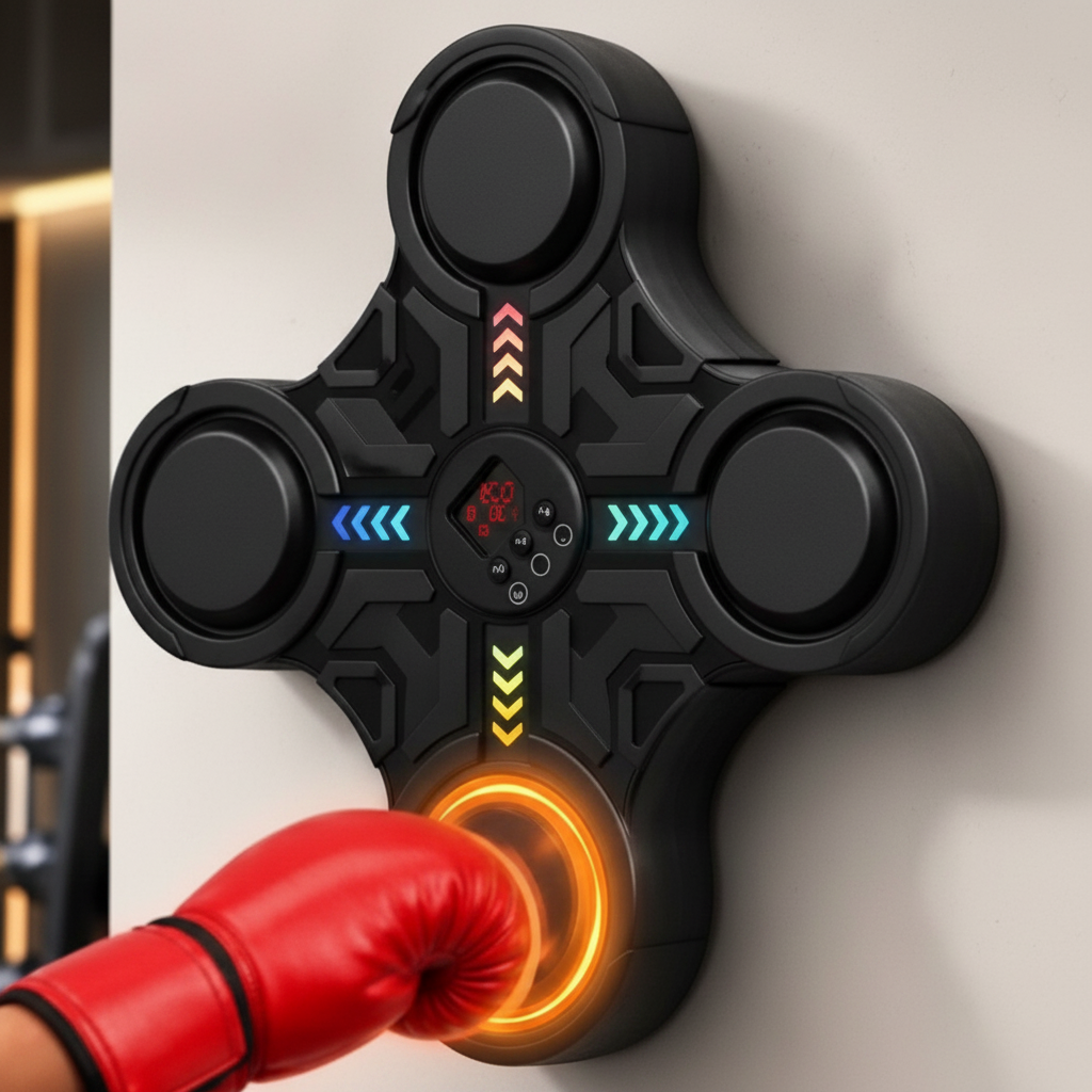 Kids Musical Boxing Target With Cool Lights