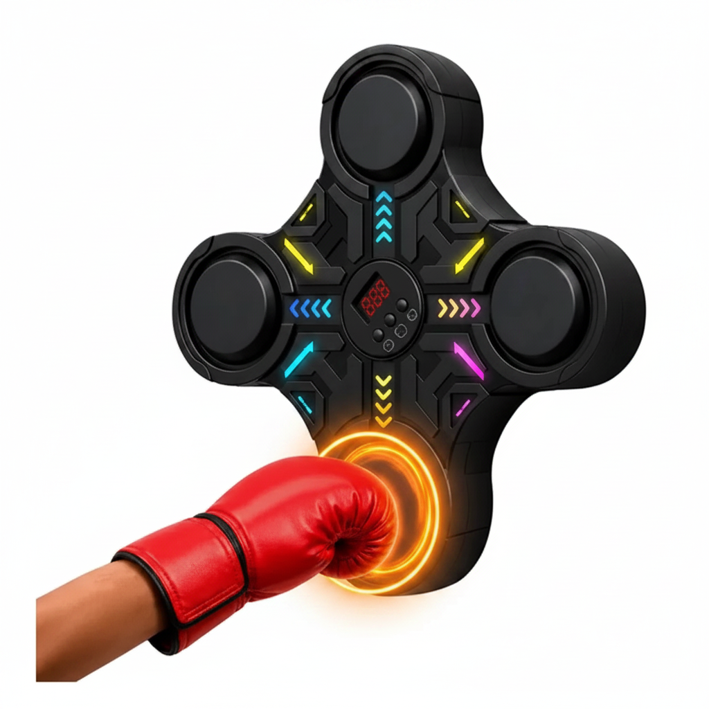 Kids Musical Boxing Target With Cool Lights
