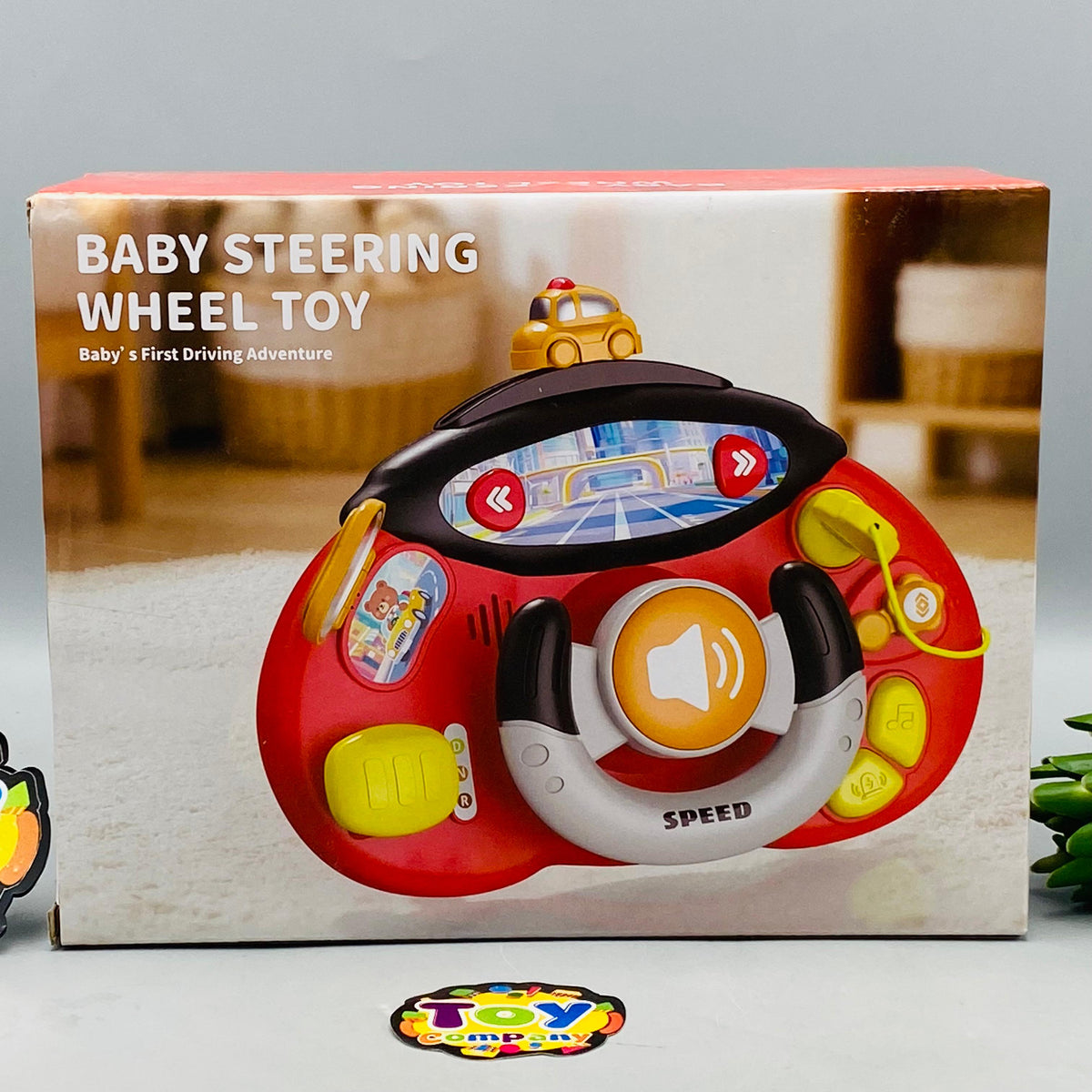 Kids Musical Steering Wheel With Light & Music