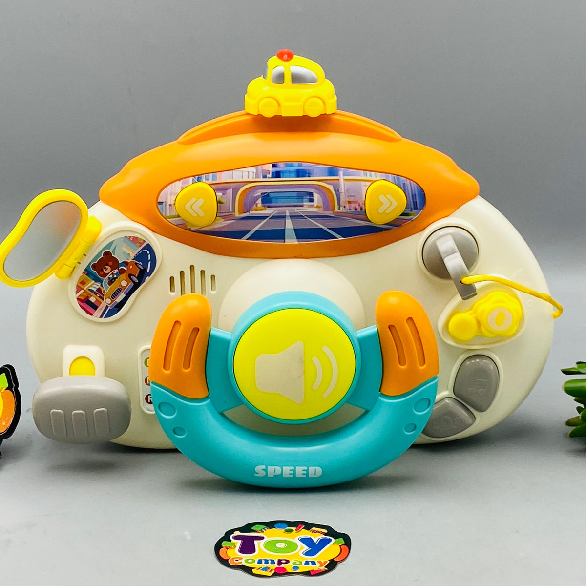 Kids Musical Steering Wheel With Light & Music