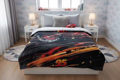 Kids Premium McQueen Ultra Soft Fleece Blanket