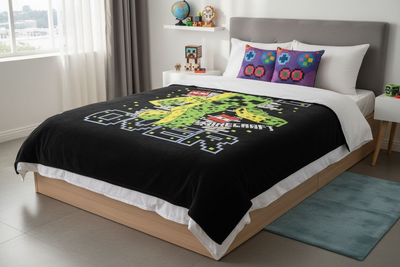 Kids Premium Minecraft Ultra Soft Fleece Blanket