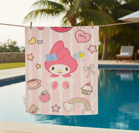 Kids Premium My Melody Bath & Beach Large Towel