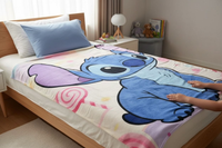 Kids Premium Stitch Ultra Soft Fleece Blanket