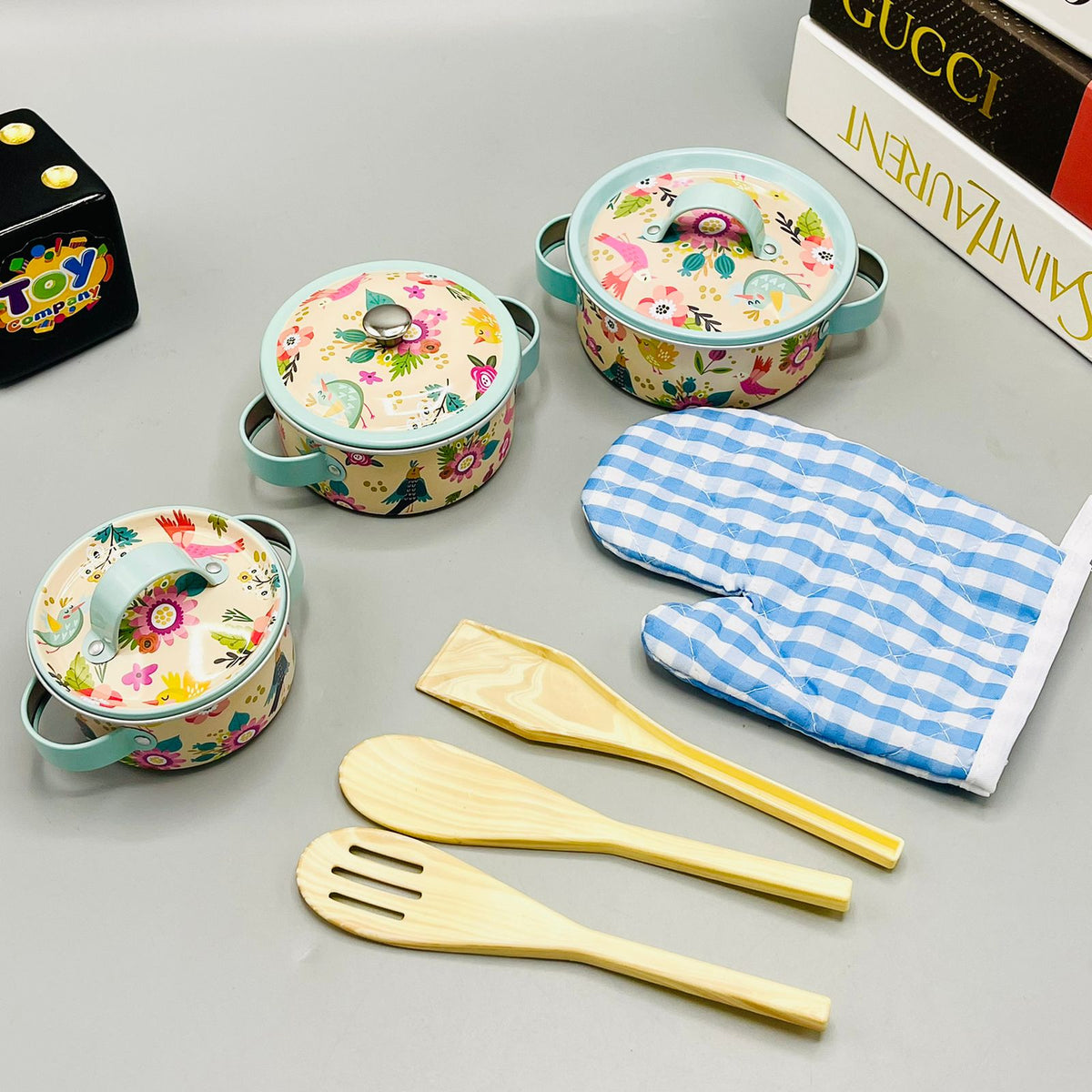 Aluminum Alloy Cooking Set For Girls