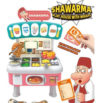 Kids Pretend Play Shawarma Play House With Wraps