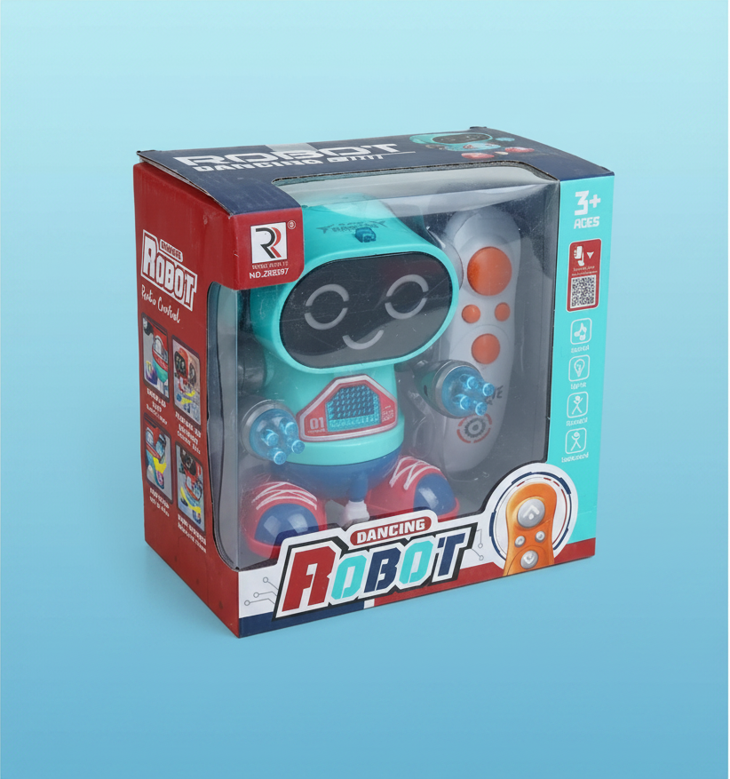 Kids RC Dancing Robot With Light & Music