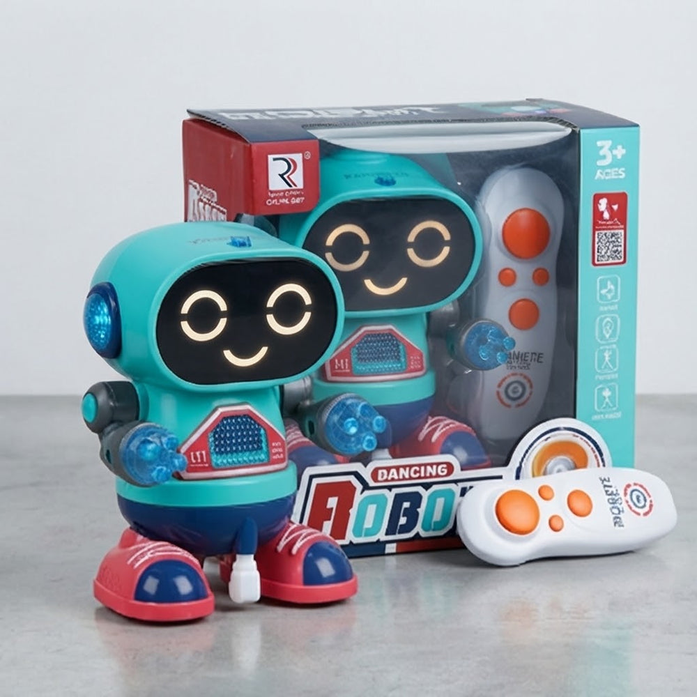 Kids RC Dancing Robot With Light & Music