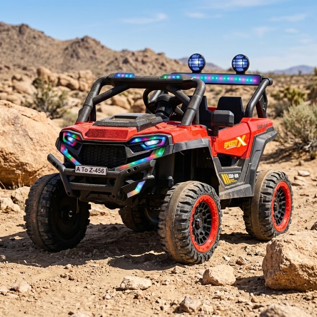 Kids Ride-on Buggy Car - Red