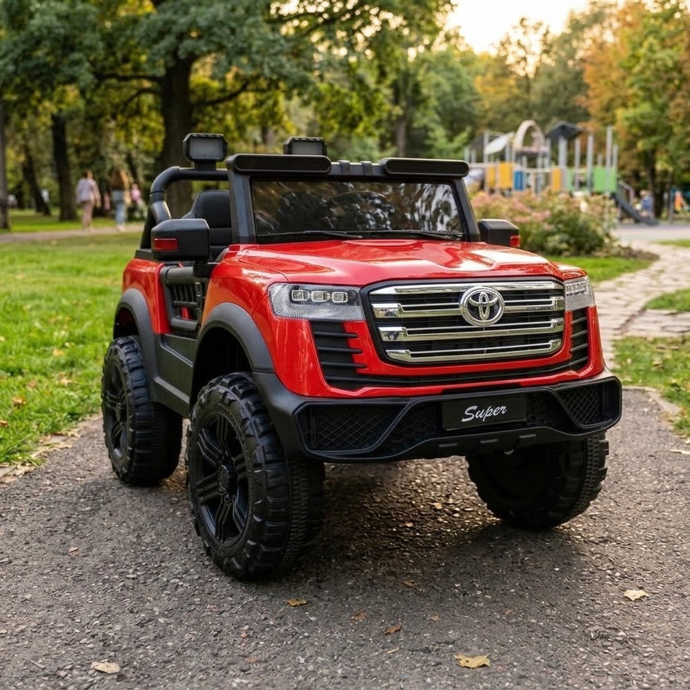 Kids Ride-on Land Cruiser Car - Red