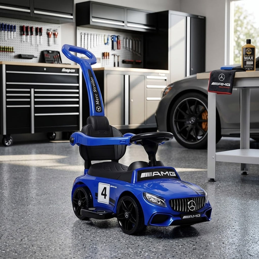 Kids Ride-on Mercedes Push Car