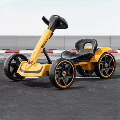 Kids Ride-on Pedal Go Kart - Yellow