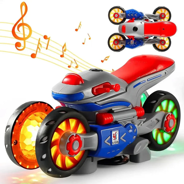 Kids Rotating Bike With Light & Sound