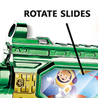 Kids Spaceman Themed Spray Gun With Light & Music