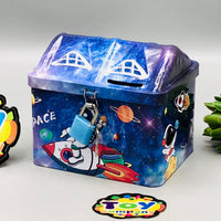 Kids Spaceman Themed Coin Saving Box