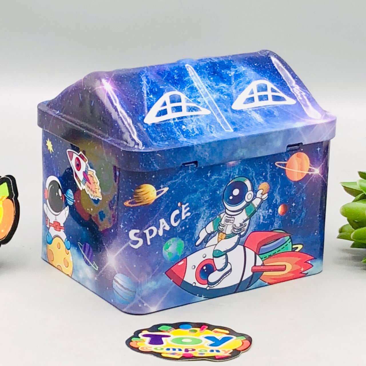 Kids Spaceman Themed Coin Saving Box