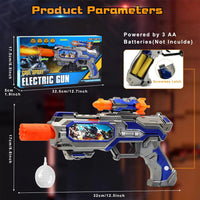 Kids Cool Spray Light-up Gun With Music