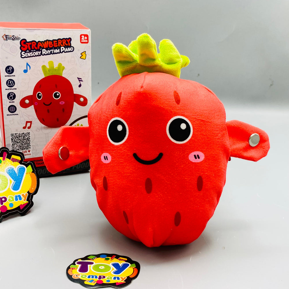 Kids Strawberry Sensory Rhythm Toy