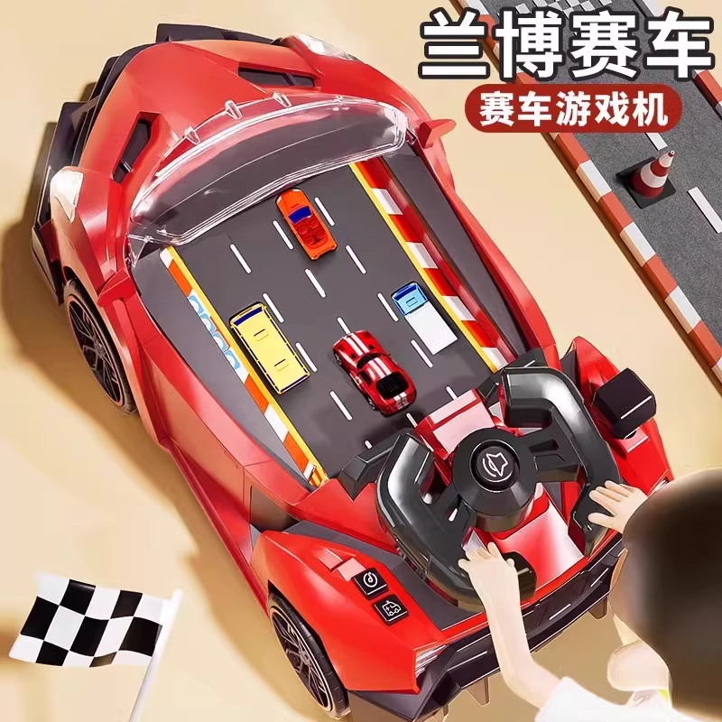 Lamborghini Sports Car Racing Adventure Steering Wheel