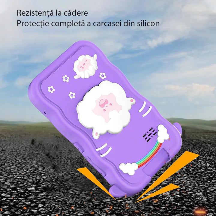 Kids Sheep Rotatable Lens Digital Touch Phone