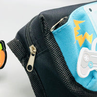 Premium Game Themed Kids Pencil Pouch - Turquoise