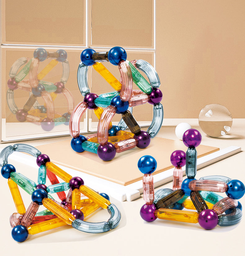 68 Pcs Magnetic Sticks Blocks
