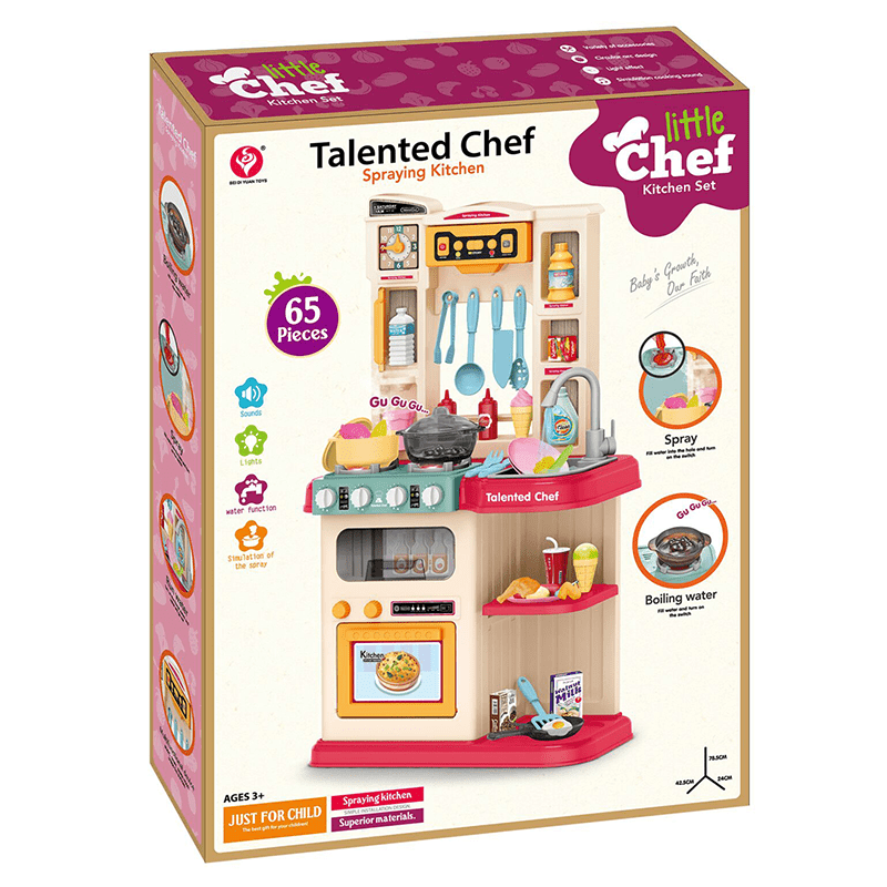 Talented Chef Children's Kitchen 65 Pieces