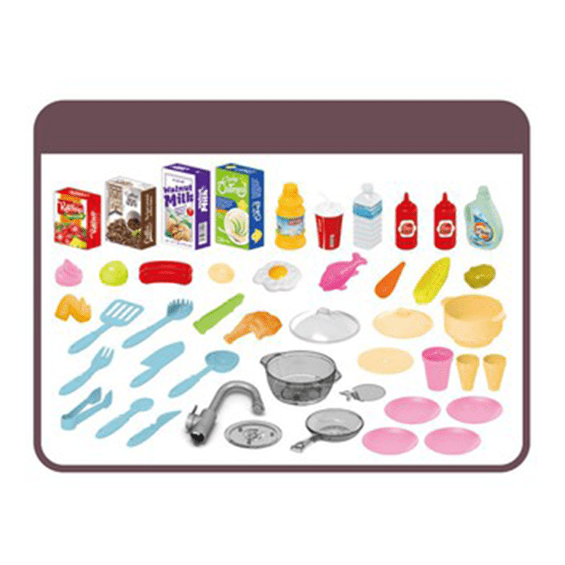 Talented Chef Children's Kitchen 65 Pieces