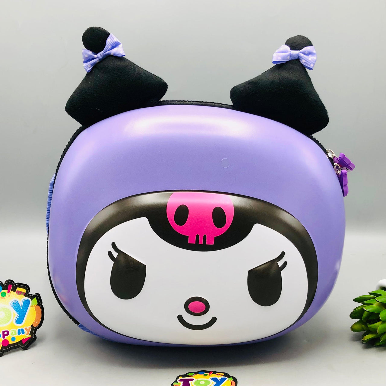 Kuromi 3D Shell Kids Picnic Backpack