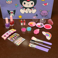 21Pcs Kuromi Makeup Set With Storage Bag