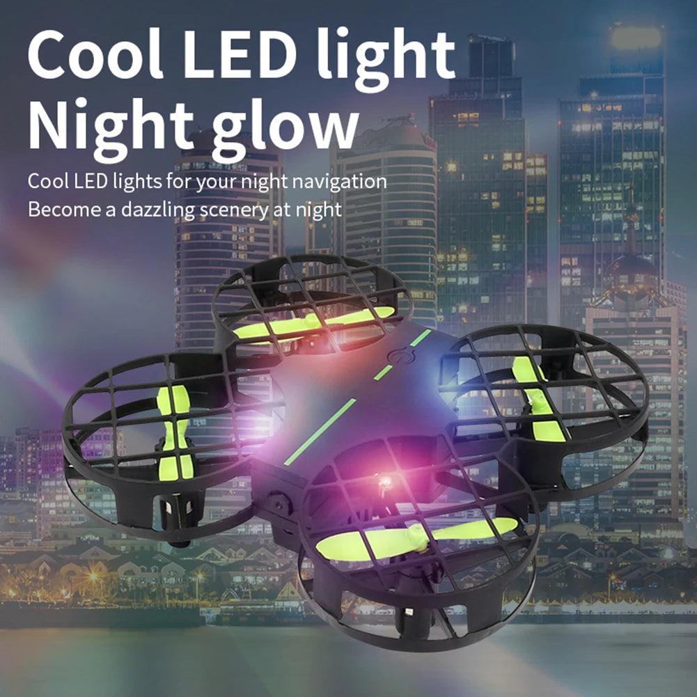 RC Mini 6-Axis LED Lights Rotating Drone