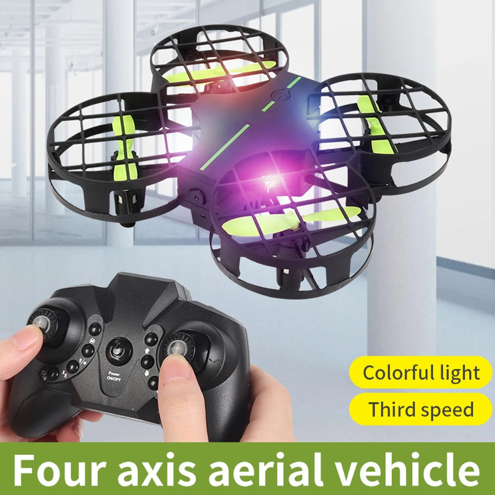 RC Mini 6-Axis LED Lights Rotating Drone