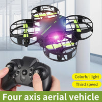 RC Mini 6-Axis LED Lights Rotating Drone