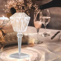 Thumbnail for Rose Diamond Table Lamp-USB Charging & Touchable