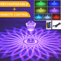 Thumbnail for Rose Diamond Table Lamp-USB Charging & Touchable