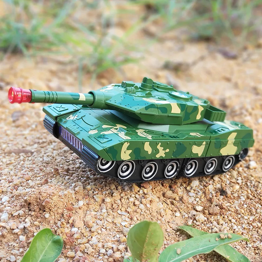 Deformation Combat Military Tank With Light & Sound