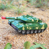 Deformation Combat Military Tank With Light & Sound