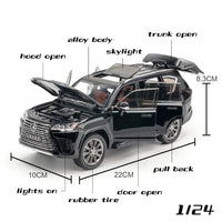 1:24 Diecast Lexus LX600 Model Car