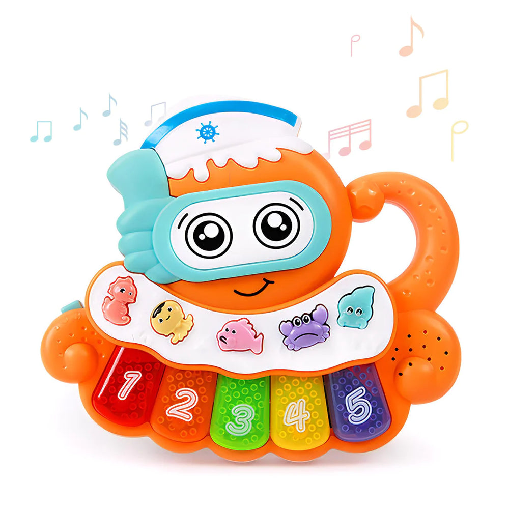 Multi-Function Octopus Piano Toy