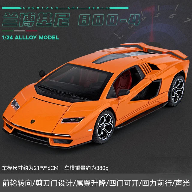 1:24 Diecast Lamborghini Countach LPI 800-4