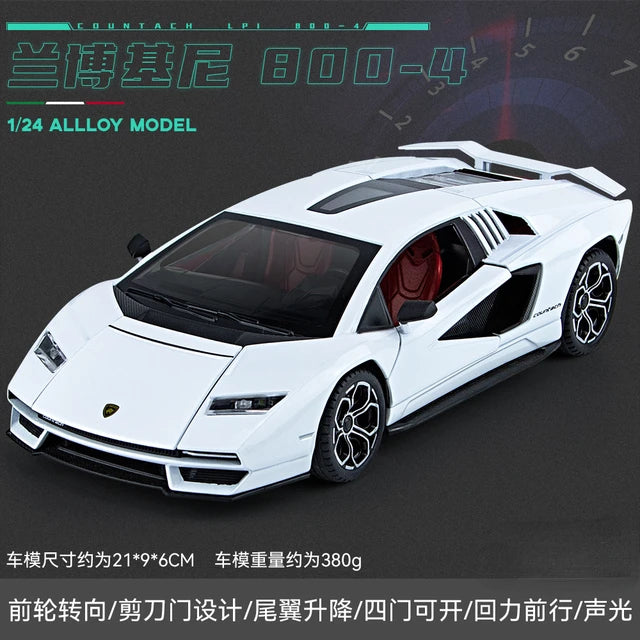 1:24 Diecast Lamborghini Countach LPI 800-4
