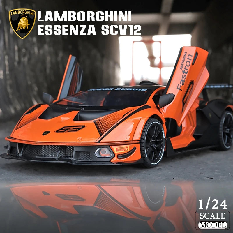 1:24 Diecast Lamborghini Essenza SCV12 Model Car