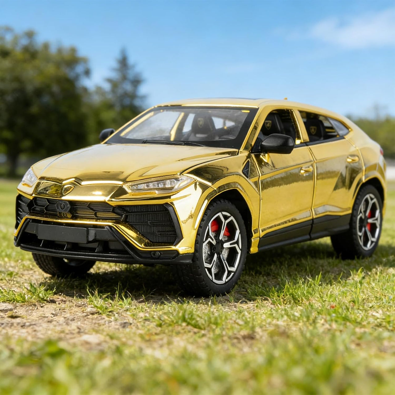 1:24 Diecast Lamborghini Urus Crystal Color Model Car