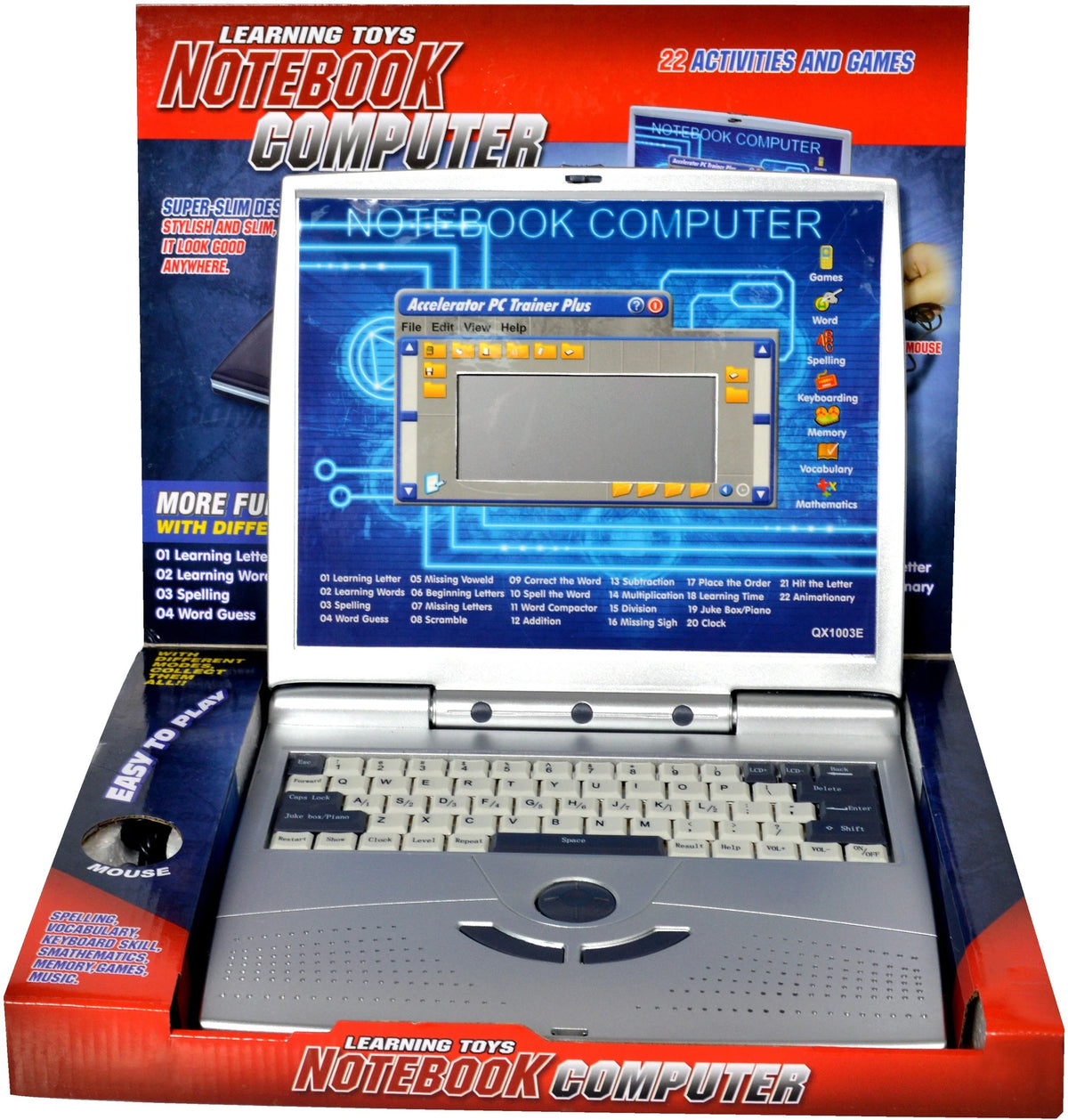 22 Activities Kids English Learning Laptop