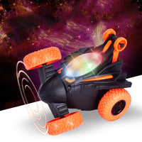 Battery Operated Stunt Dumper Car With Light & Sound
