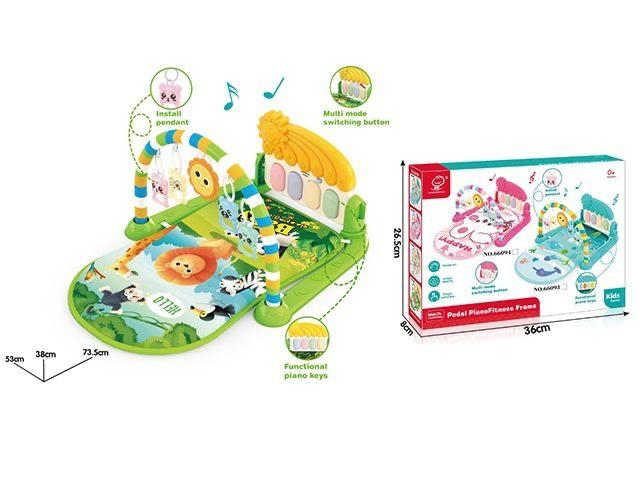 Lion Theme Baby Pedal Piano Play Gym