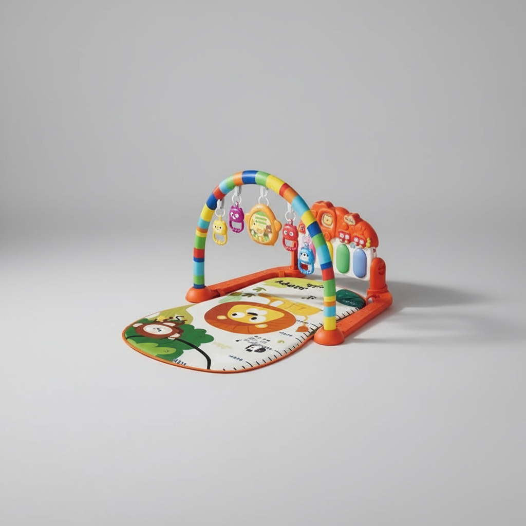 Lion Themed Baby Musical Piano Play Gym