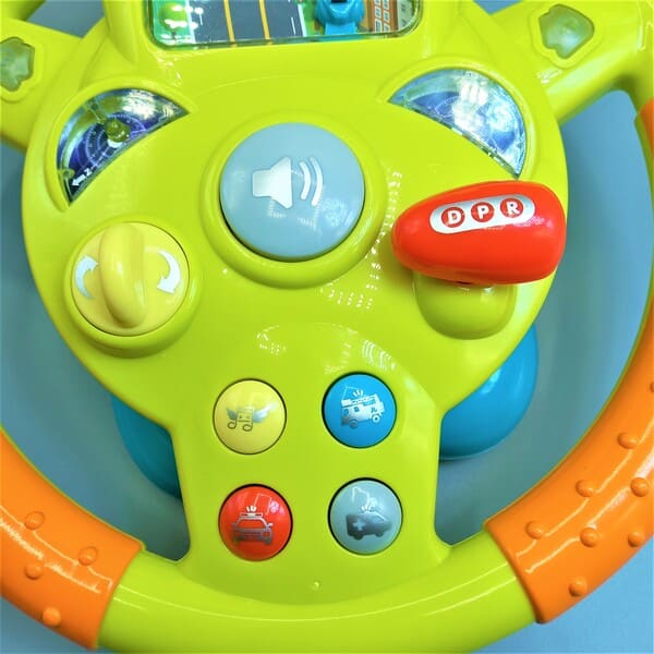 Little Driver Steering Wheel With Light, Music & Games