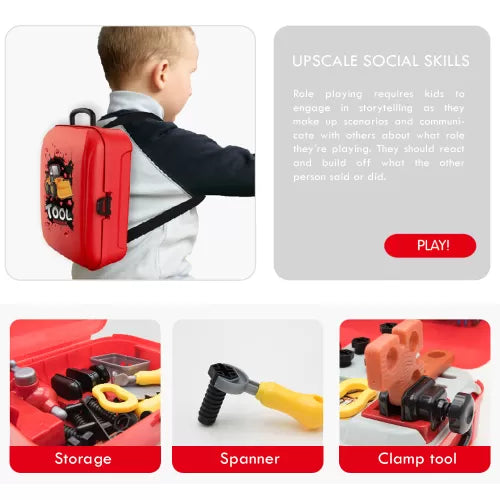 Tool Back Pack Kit For Kids