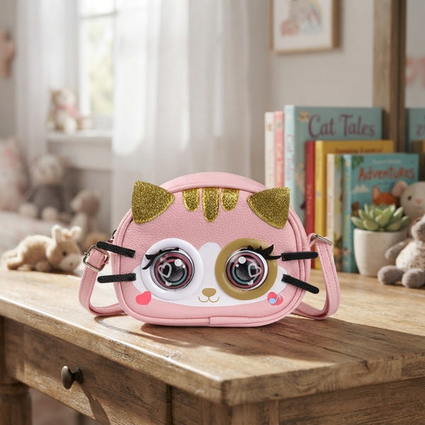 Little Winking Elf Cute Kitty Backpack